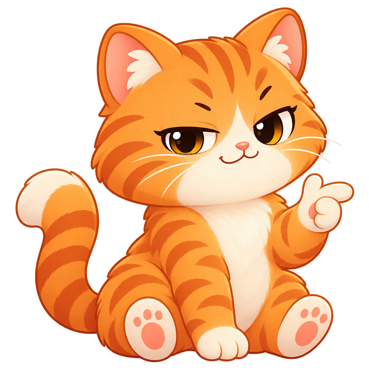 Smug cat