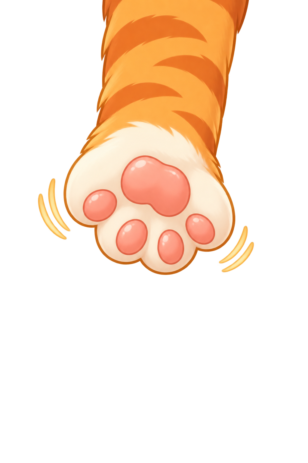 Cat paw